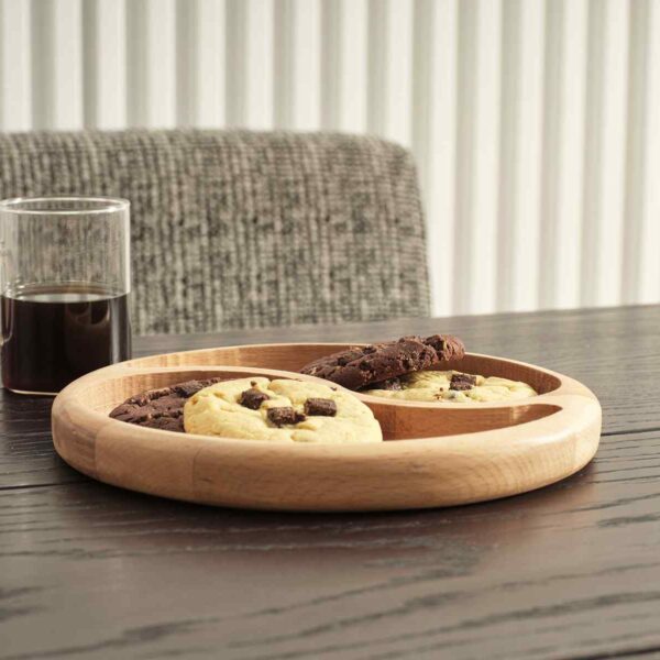 Alternative view of Trevo Zweigeteilte Servierplatte aus Massiver Buchenholz