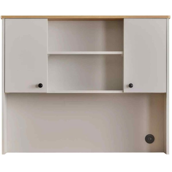 Alternative view of KUPA Sirius Schreibtischaufsatz / Regal mit USB-Port 120 cm