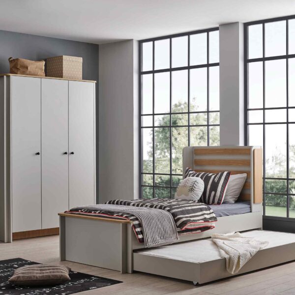 Kupa SIRIUS Bett mit Ausziehbett- 120×200 cm