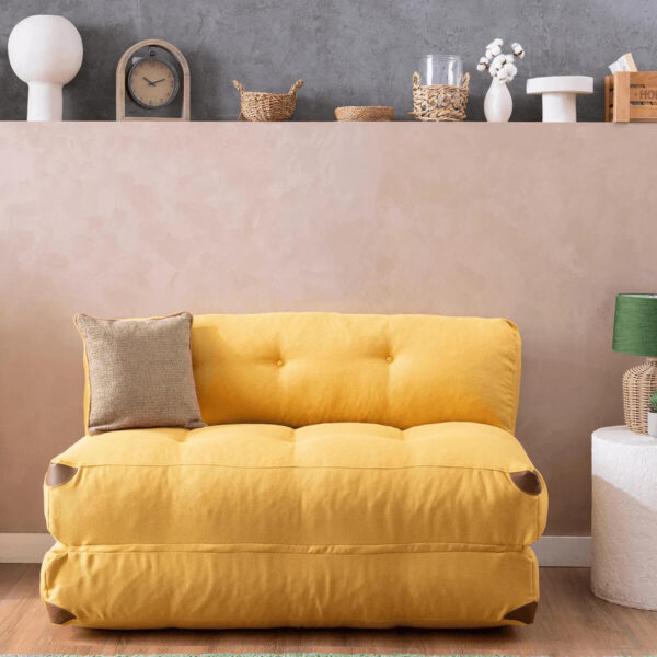 Alternative view of Megano 3-in-1 Design Sofa & Gästebett (140 cm) – Waschbar & Gesteppt