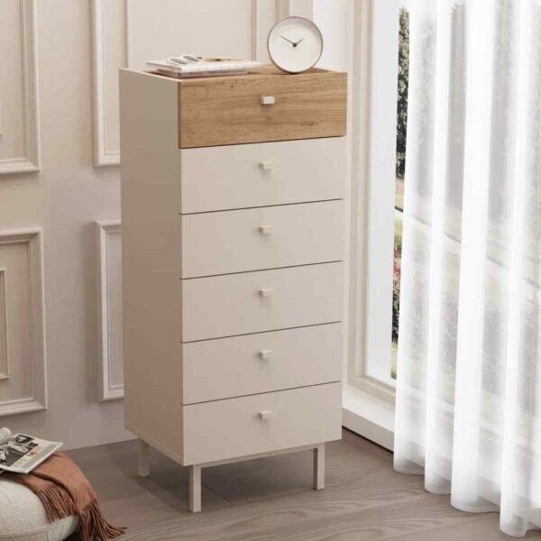 Luke Kommode mit 6 Schubladen