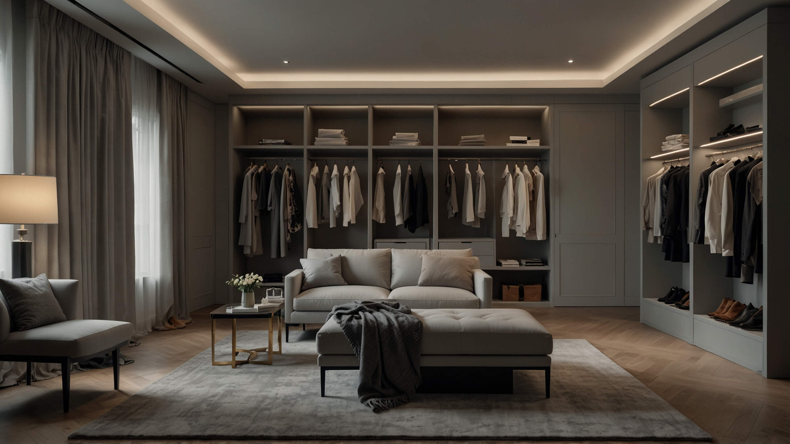 Ankleidezimmer: So verwandelst du deinen Traum in Realität Detay 1